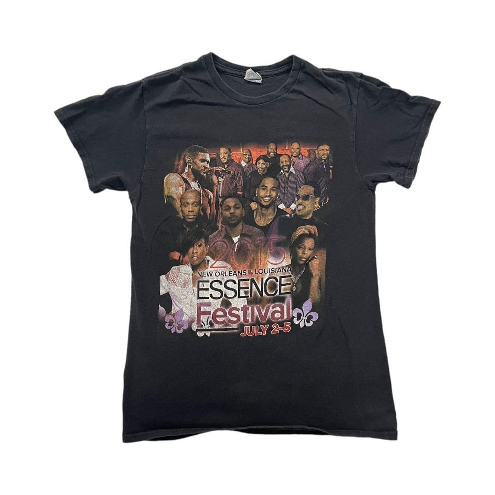 Essence Festival - Usher, Kendrick Lamar - 2015 (S) Vintage T-Shirt